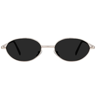 Oval Sunglasses with UV Protected Lens