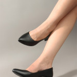 Pointed Toe Block Pumps
