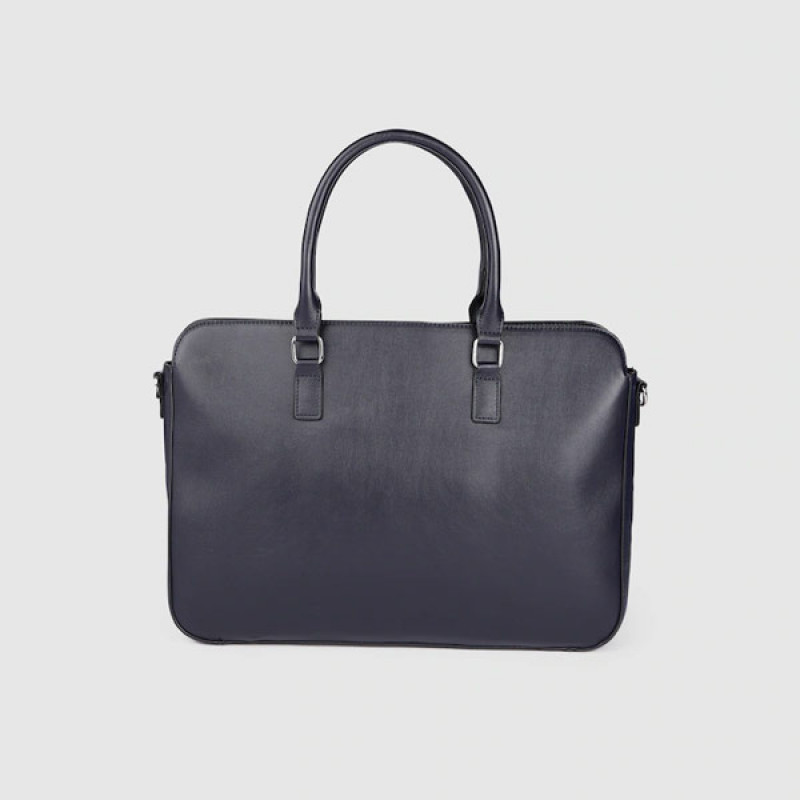 Grey Oversized Structured Handheld Bag